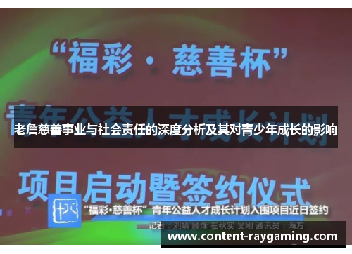 老詹慈善事业与社会责任的深度分析及其对青少年成长的影响